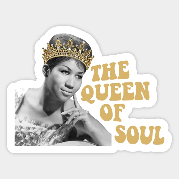 Aretha Franklin Sticker by FlashmanBiscuit